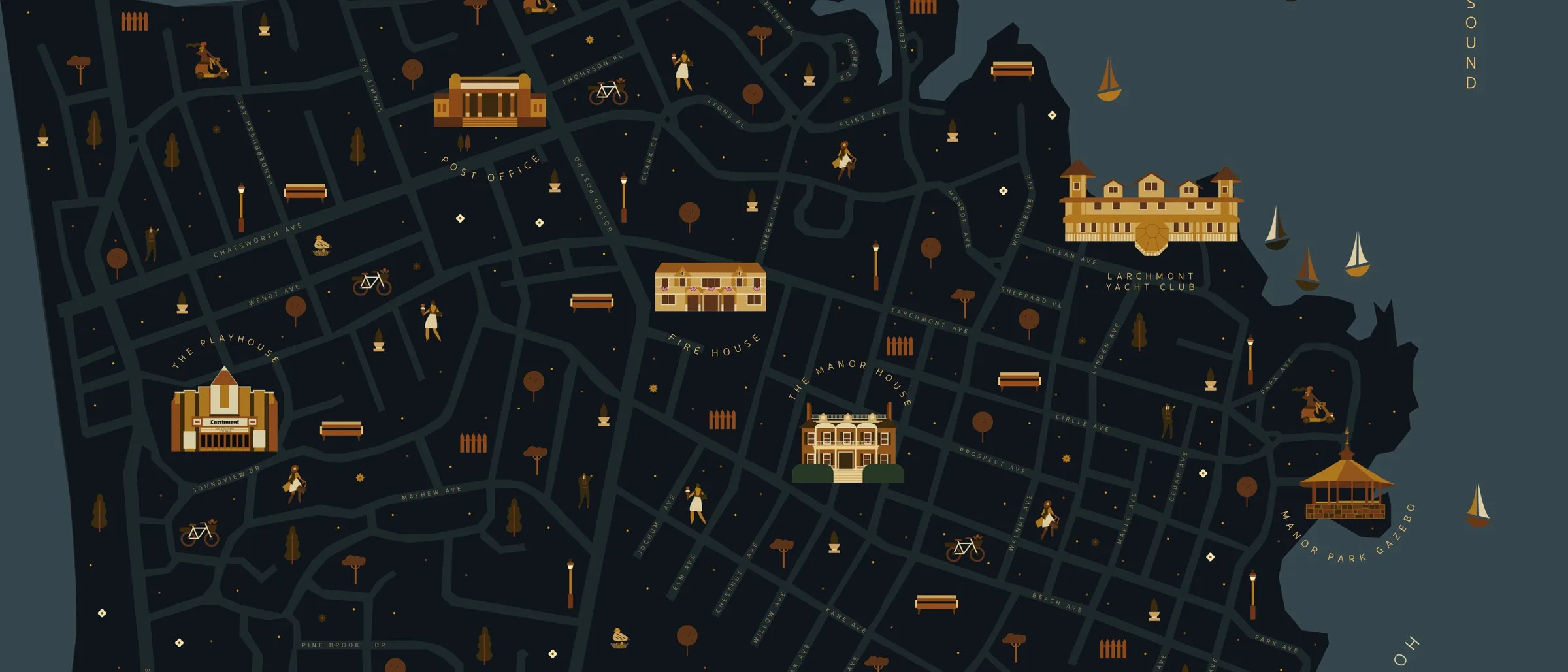 The night map