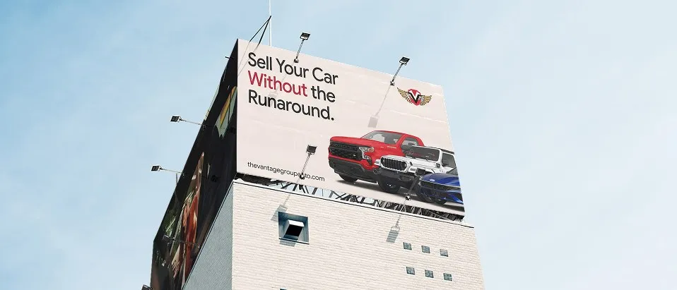 Vantage Auto Group’s campaign.